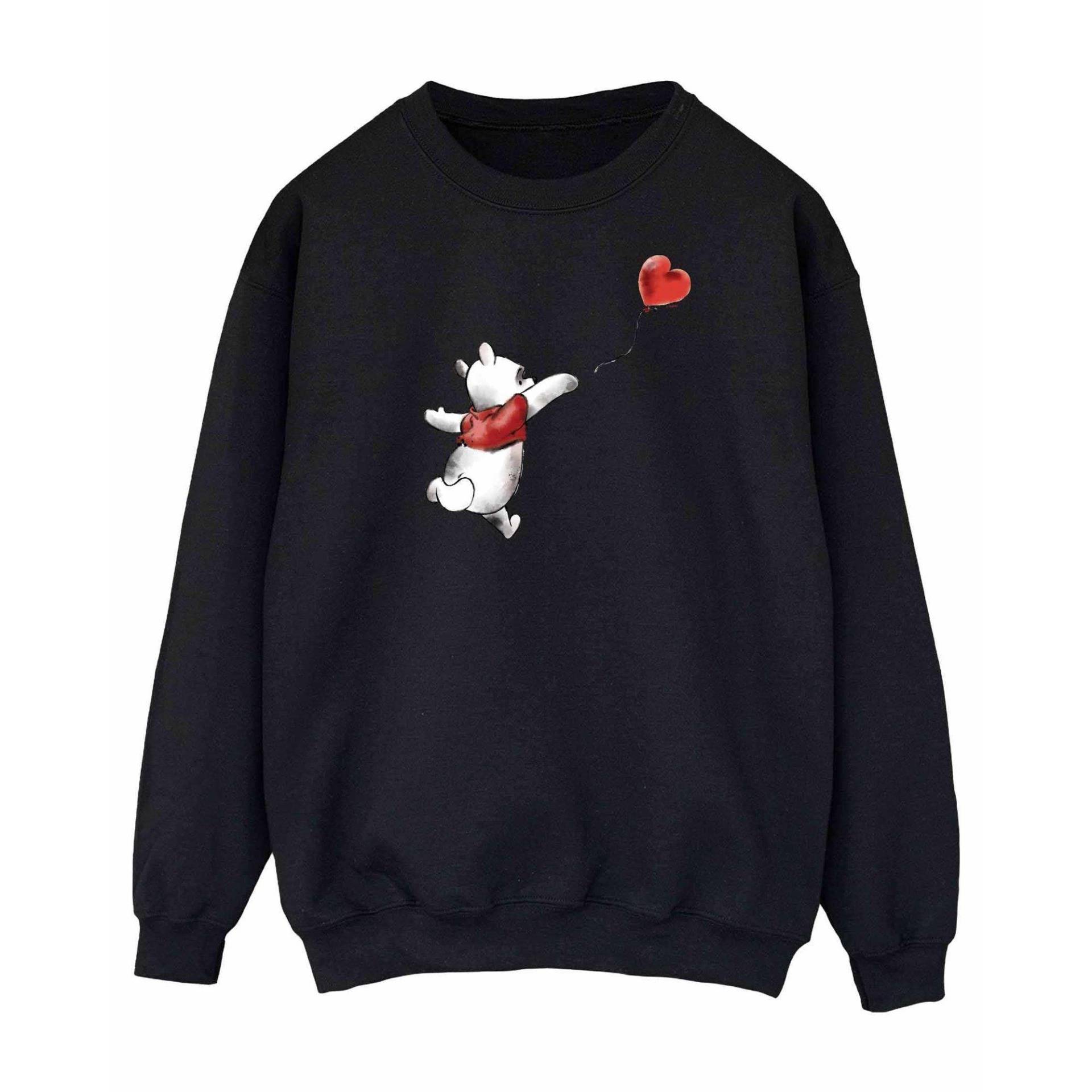 Sweatshirt Herren Schwarz 3XL von Winnie the Pooh