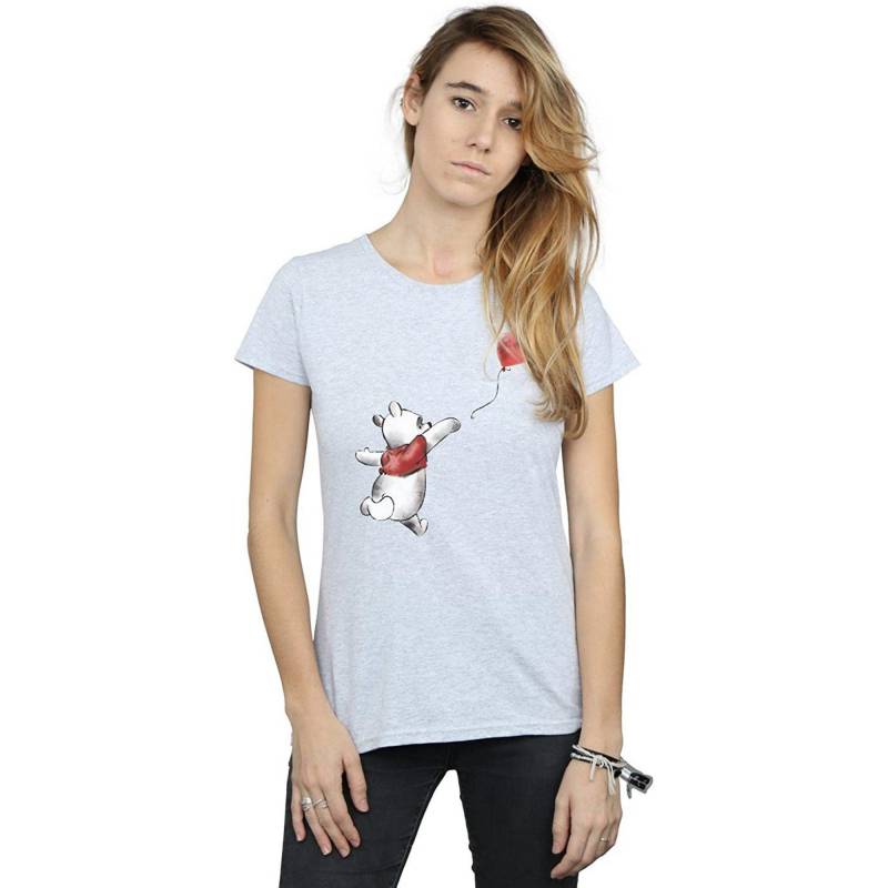 Winnie the Pooh - TShirt, für Damen, Grau, Größe L von Winnie the Pooh