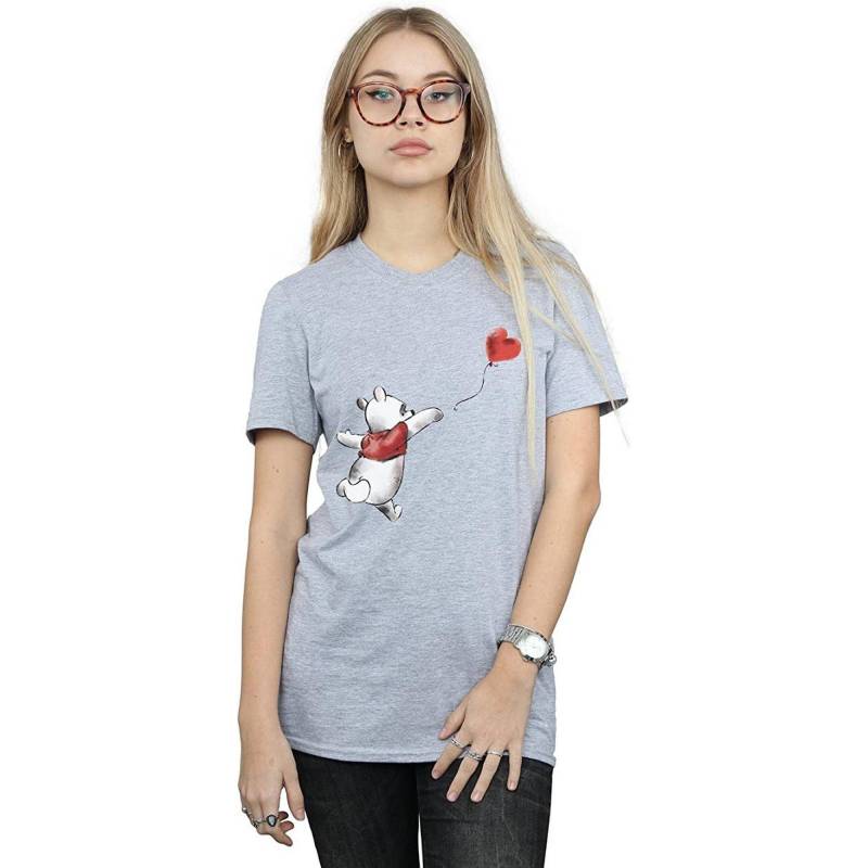 Winnie the Pooh - TShirt, für Damen, Grau, Größe L von Winnie the Pooh