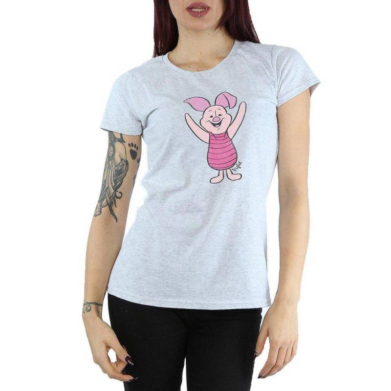 Tshirt Damen Grau XS von Winnie the Pooh