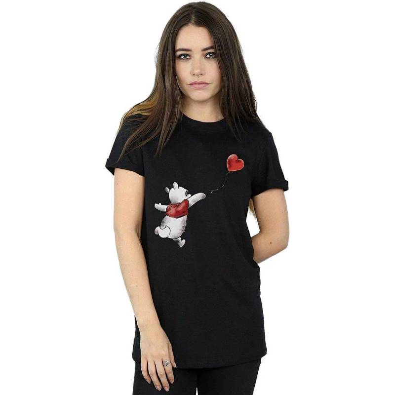 Tshirt Damen Schwarz 3XL von Winnie the Pooh