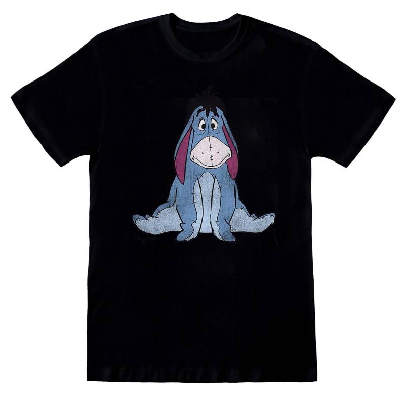 Tshirt Mädchen Schwarz 116 von Winnie the Pooh