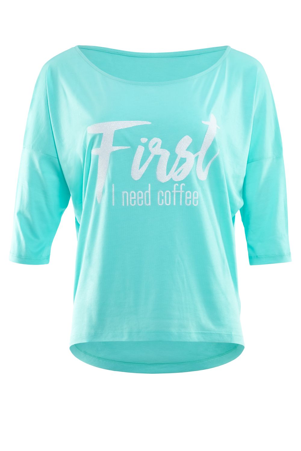 Winshape 3/4-Arm-Shirt »MCS001 ultra leicht«, mit weissem Glitzer-Aufdruck Winshape 3/4-Arm-Shirt »MCS001 ultra leicht«, mit weissem Glitzer-Aufdruck von Winshape