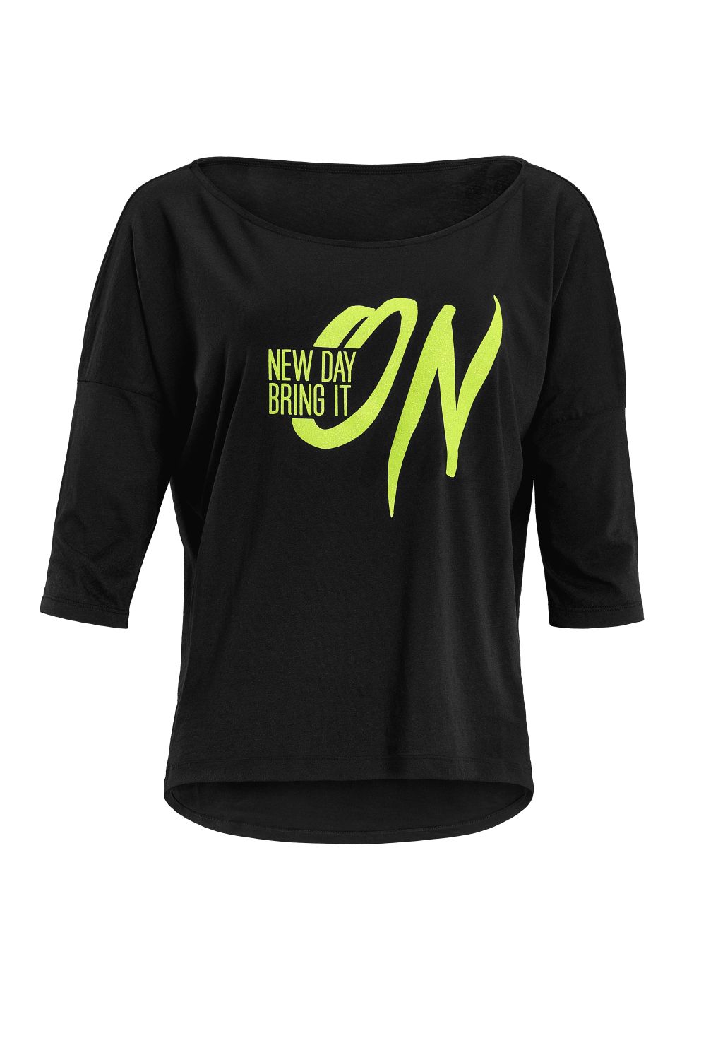 Winshape 3/4-Arm-Shirt »MCS001 ultra leicht«, mit Neon gelbem Glitzer-Aufdruck Winshape 3/4-Arm-Shirt »MCS001 ultra leicht«, mit Neon gelbem Glitzer-Aufdruck von Winshape