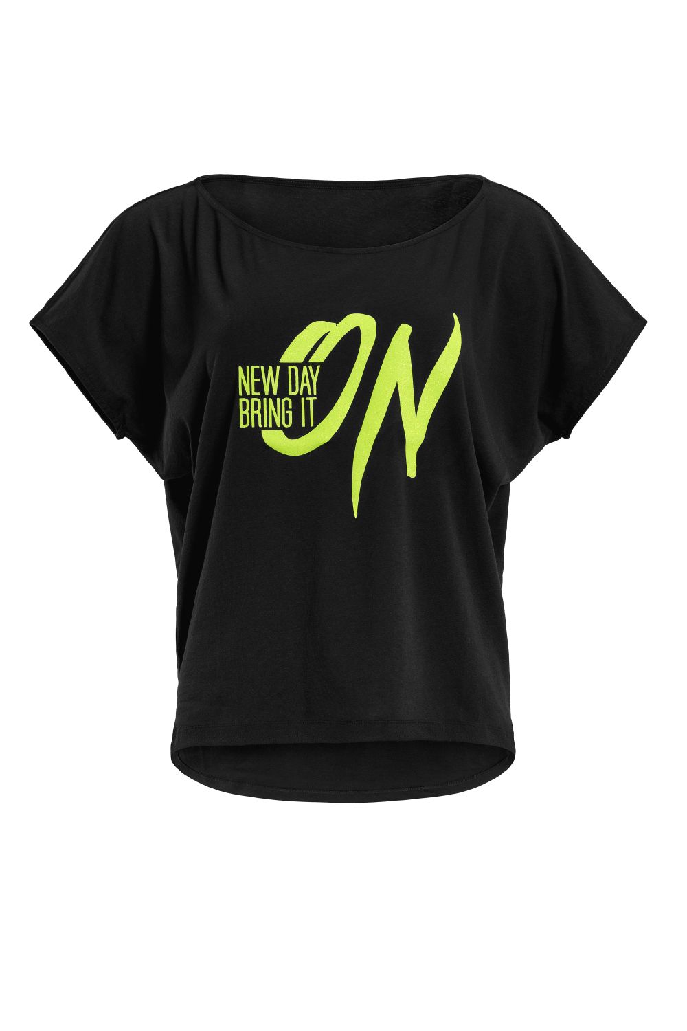 Winshape Oversize-Shirt »MCT002 ultra leicht«, mit Neon gelbem Glitzer-Aufdruck Winshape Oversize-Shirt »MCT002 ultra leicht«, mit Neon gelbem Glitzer-Aufdruck von Winshape