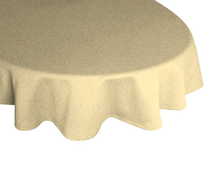 Wirth Tischdecke »Westport«, (1 St.), Made in Germany, Jacquard Dekostoff, Blatt-Design, Pflegeleicht von Wirth