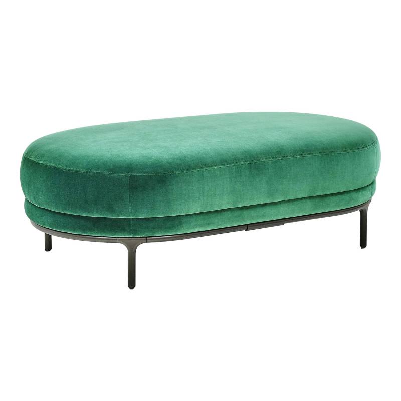 Vuelta Bank, Grösse b. 192 cm, Bezug leder – color cream von Wittmann