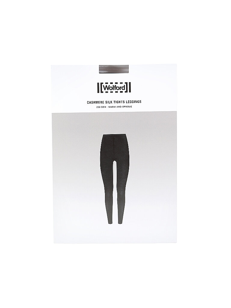 WOLFORD Kaschmirleggings KASCHMIR-SEIDE (schwarz) schwarz | M von Wolford