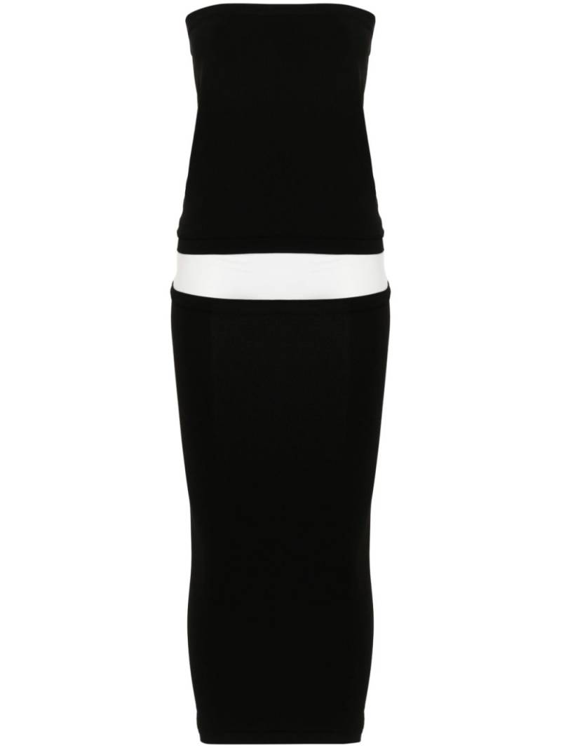 Wolford Fatal layered-design dress - Black von Wolford