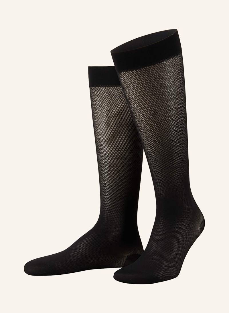 Wolford Fein-Kniestrümpfe Travel schwarz von Wolford