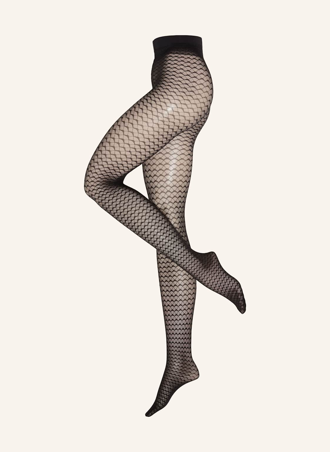 Wolford Feinstrumpfhose Graphic Pattern schwarz von Wolford