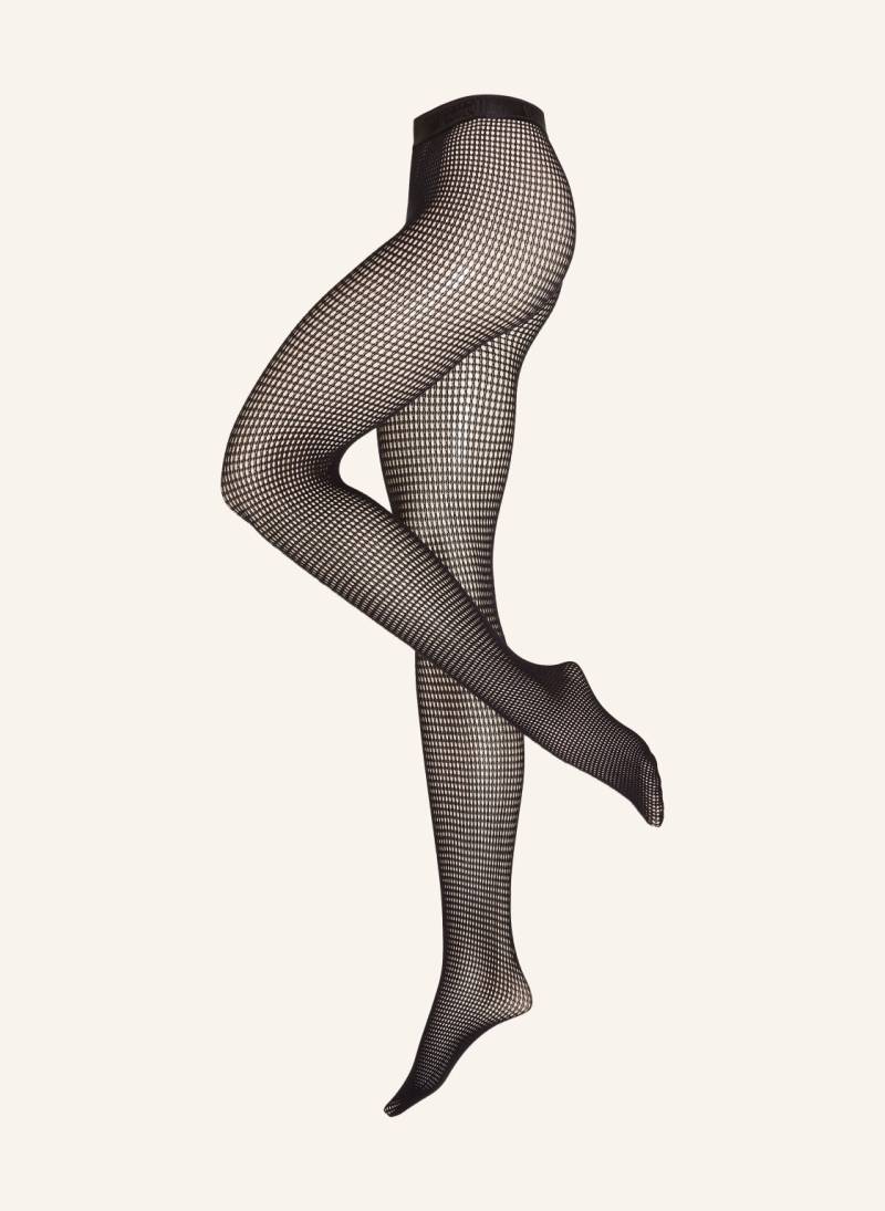 Wolford Feinstrumpfhose Grid Net schwarz von Wolford