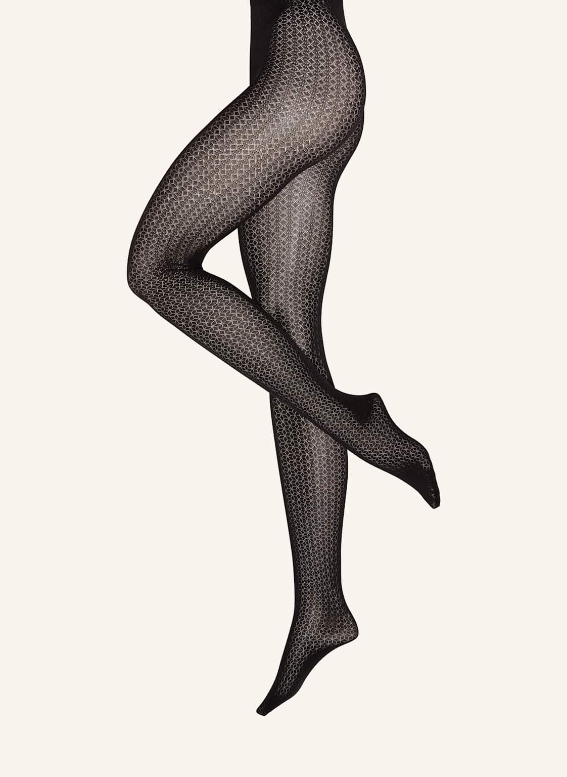 Wolford Feinstrumpfhose Mosaic Jacquard Tights schwarz Wolford Feinstrumpfhose Mosaic Jacquard Tights schwarz von Wolford
