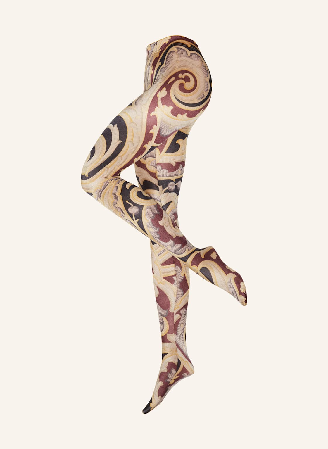 Wolford Feinstrumpfhose Paisley Baroque grau Wolford Feinstrumpfhose Paisley Baroque grau von Wolford