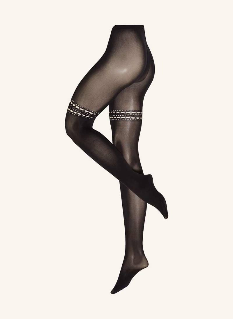 Wolford Feinstrumpfhose Punch schwarz von Wolford