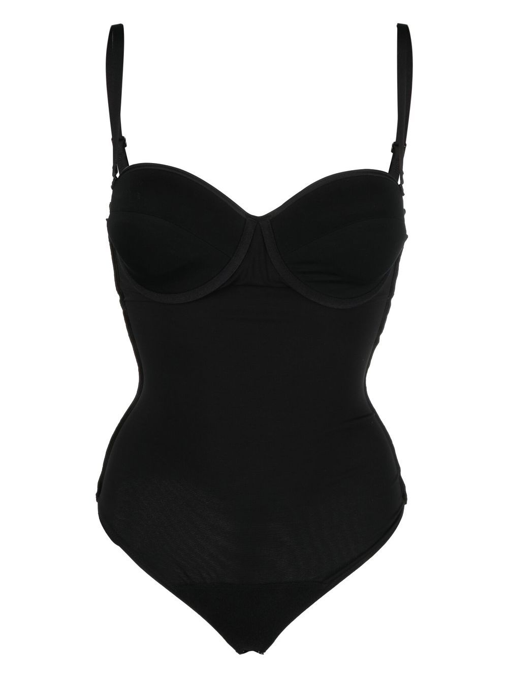 Wolford Forming string bodysuit - Black von Wolford