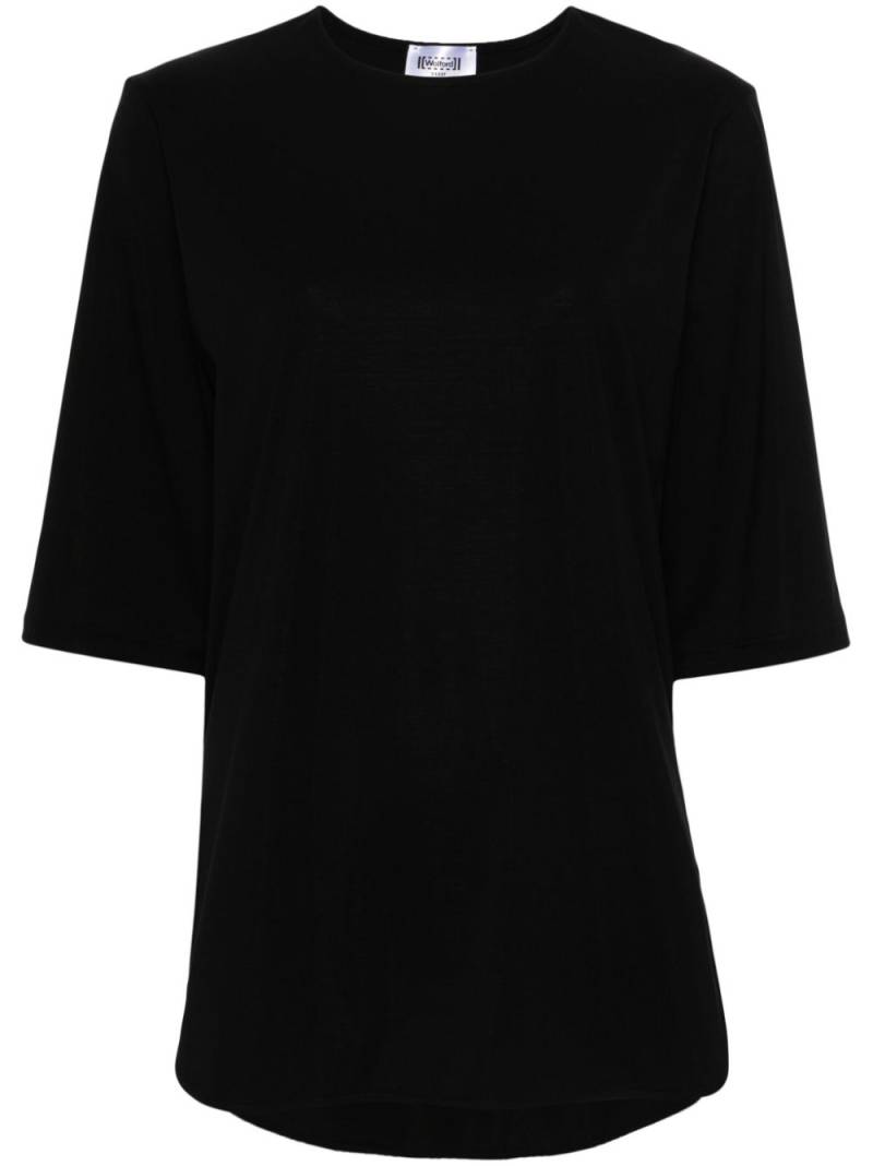 Wolford Leisure short-sleeve T-shirt - Black von Wolford