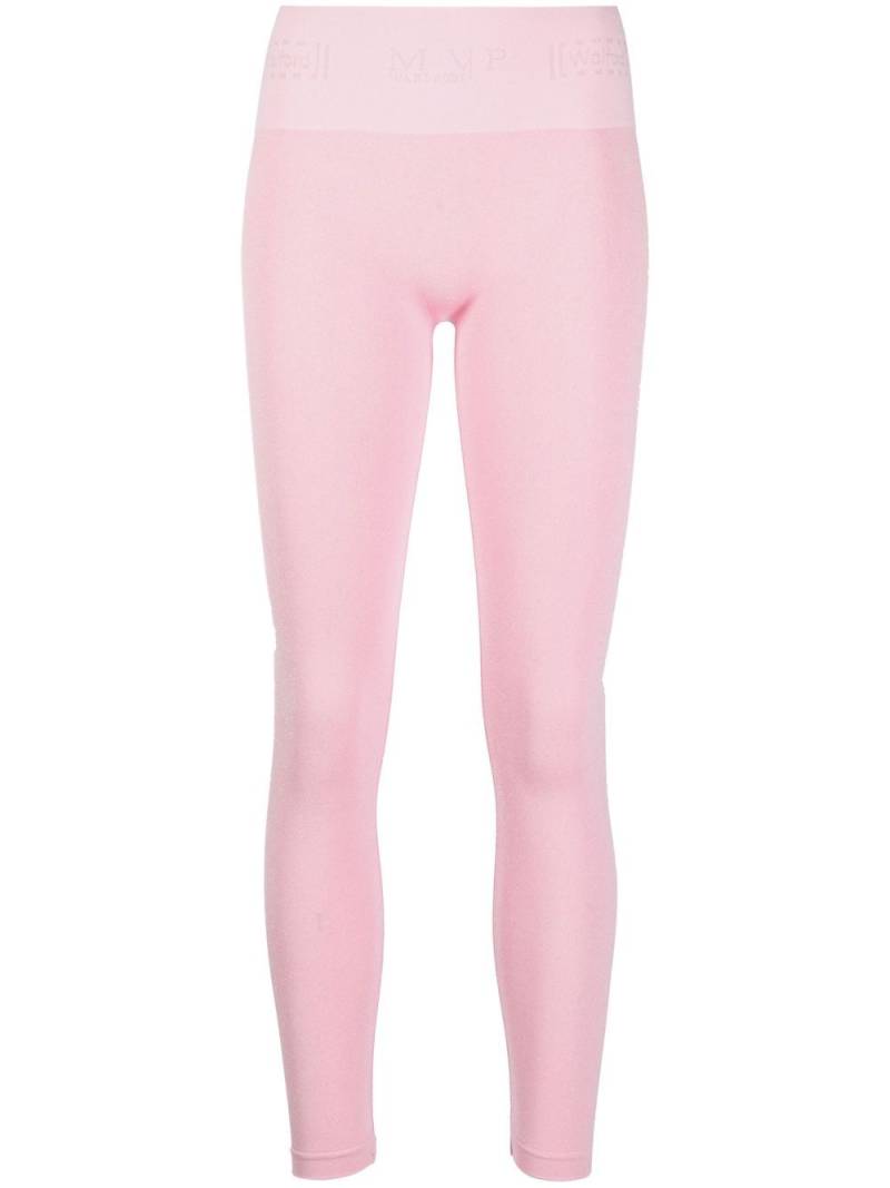 Wolford MVP metallic leggings - Pink von Wolford