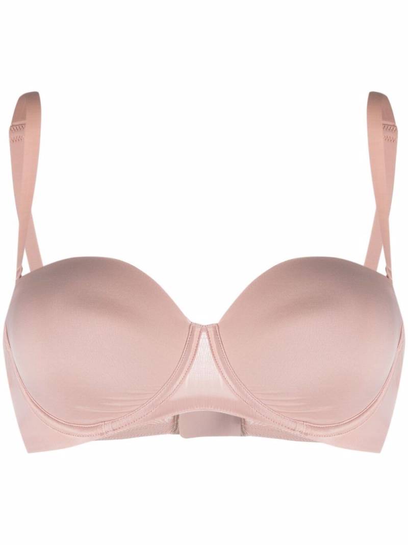 Wolford Reggiseno sheer-touch bandeau bra - Pink von Wolford