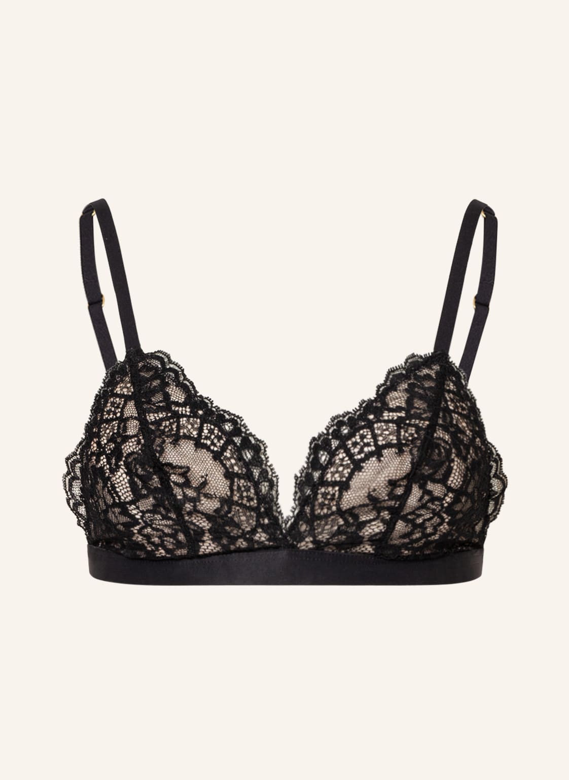 Wolford Triangel-Bh Belle Fleur schwarz Wolford Triangel-Bh Belle Fleur schwarz von Wolford