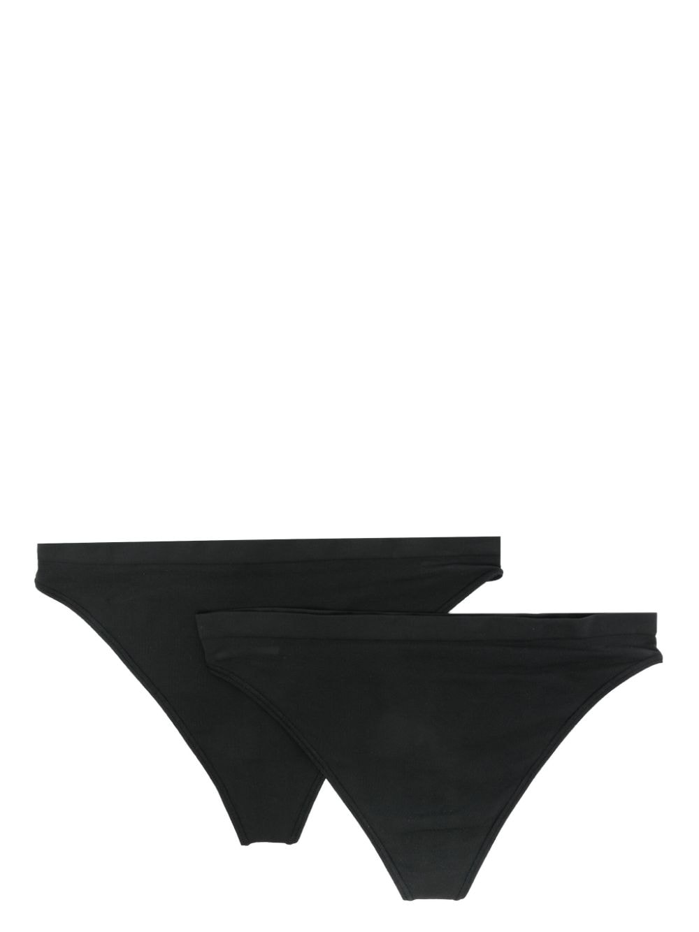 Wolford seamless high-cut thongs (pack of two) - Black von Wolford