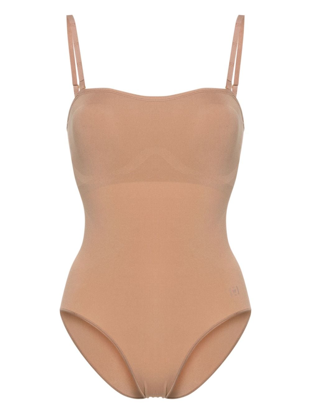 Wolford seamless spaghetti-strap bodysuit - Neutrals von Wolford