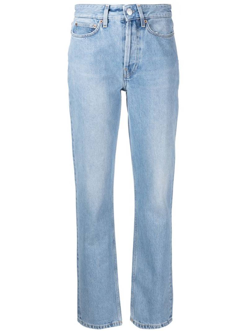 Won Hundred straight-leg organic cotton jeans - Blue von Won Hundred