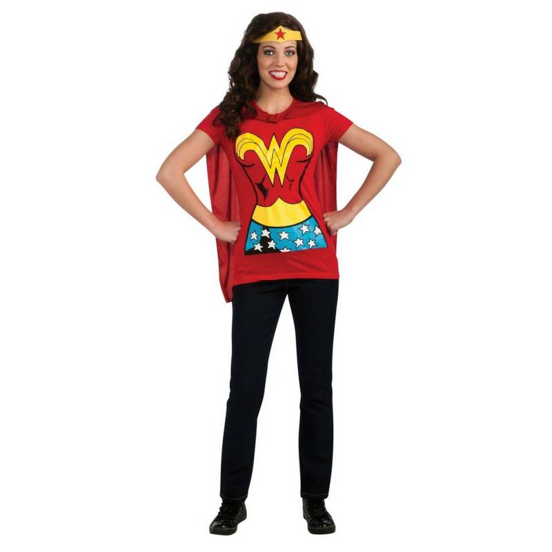 Wonder Woman - KostümOberteile, für Damen, Rot, Größe XL von Wonder Woman