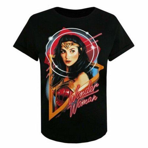 Tshirt Damen Schwarz M von Wonder Woman