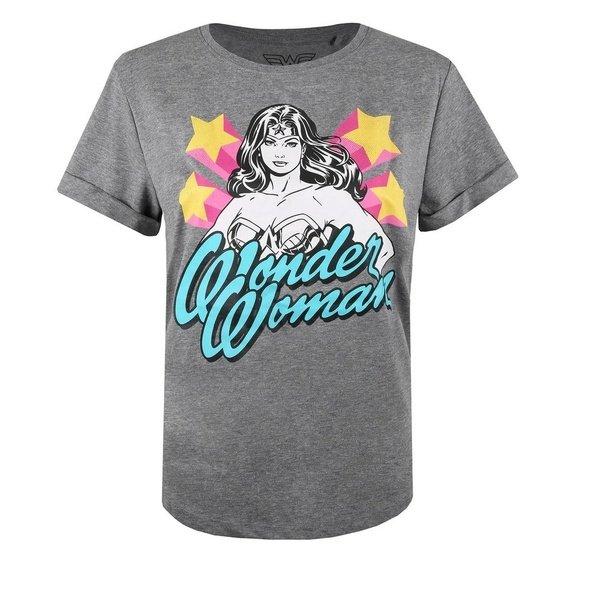 Stance Tshirt Damen Taubengrau M von Wonder Woman