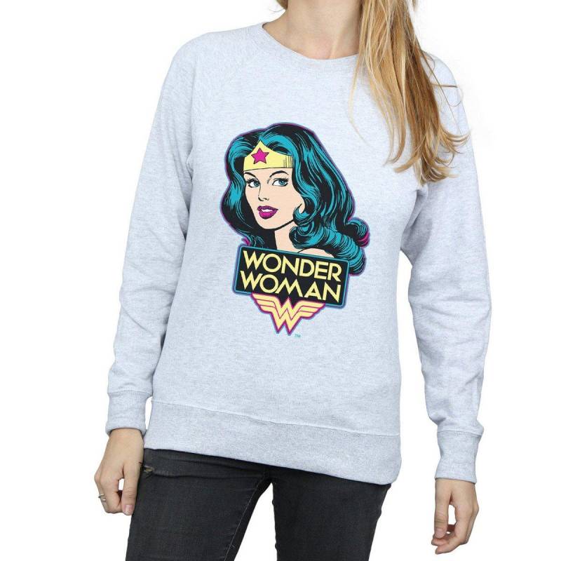 Wonder Woman - Sweatshirt, für Damen, Grau, Größe XXL von Wonder Woman