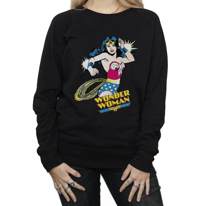 Sweatshirt Damen Schwarz L von Wonder Woman