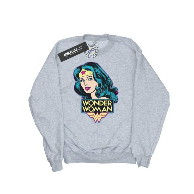 Wonder Woman - Sweatshirt, 116, Grau von Wonder Woman