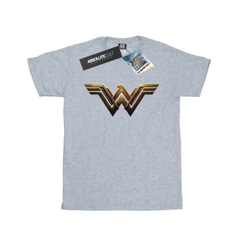 Tshirt Damen Grau L von Wonder Woman