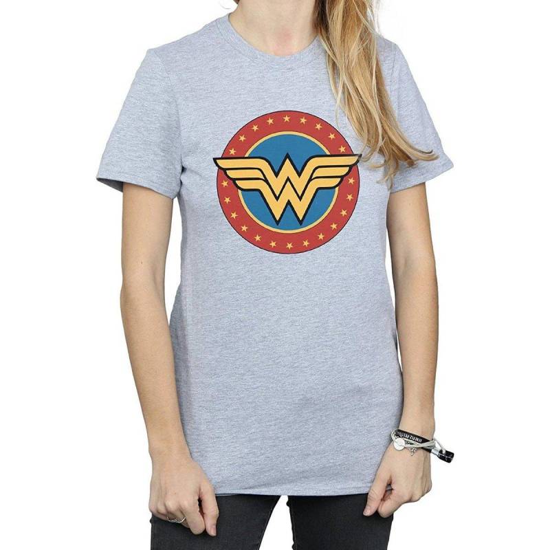 Tshirt Damen Grau L von Wonder Woman