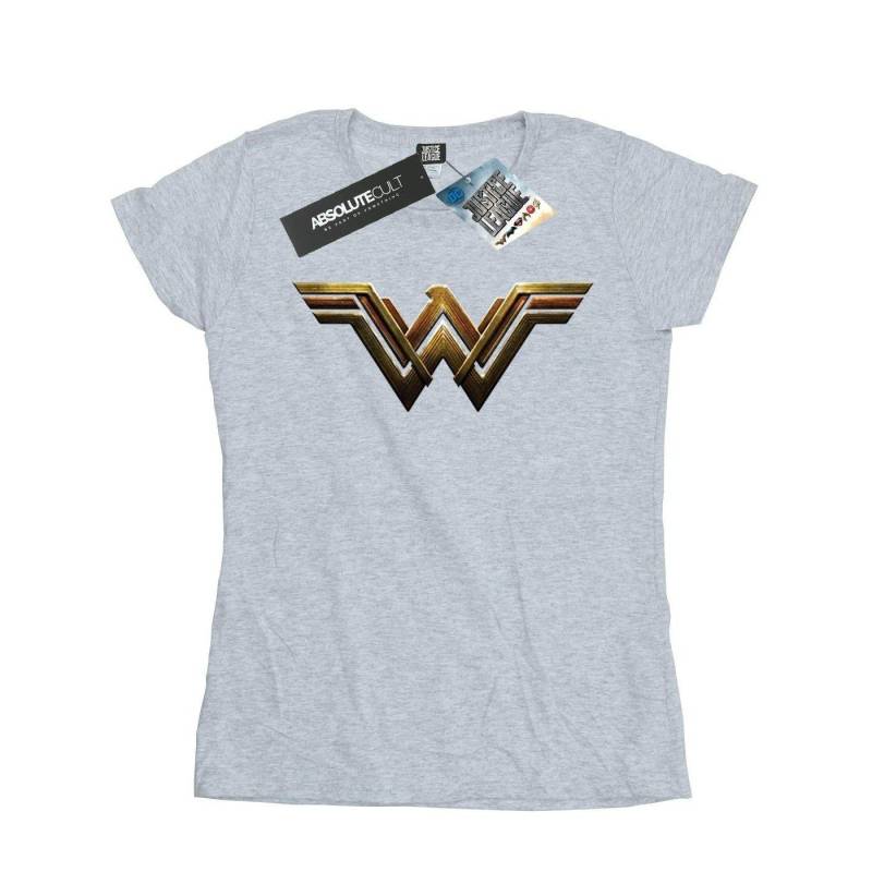 Wonder Woman - TShirt, für Damen, Grau, Größe L von Wonder Woman