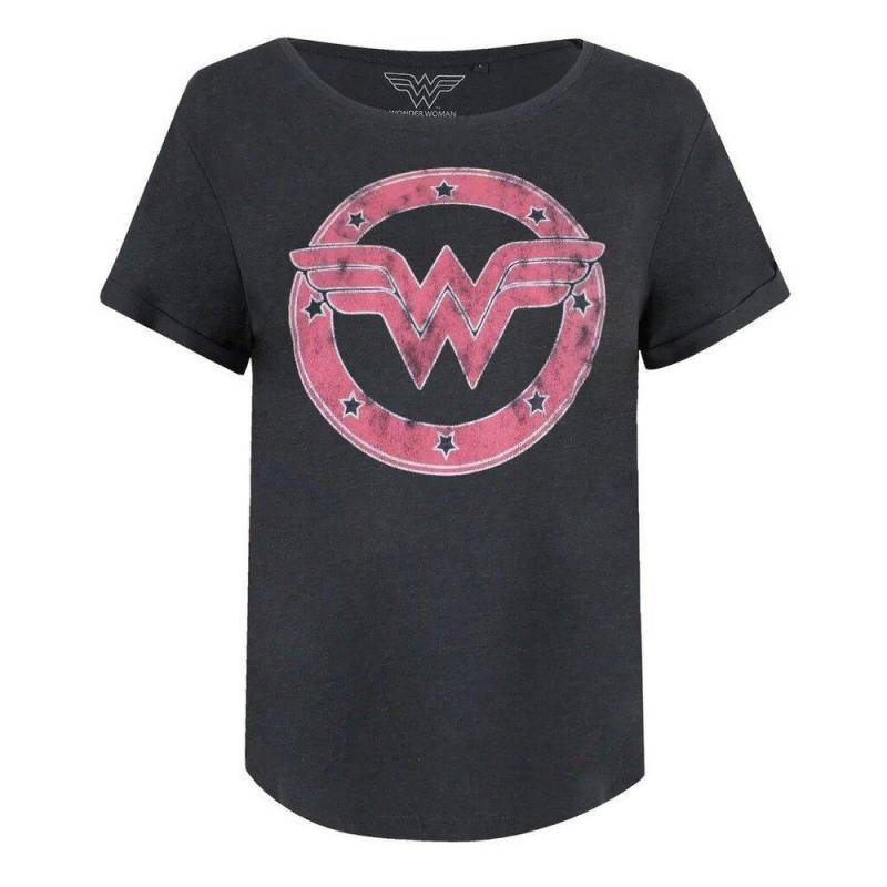 Tshirt Damen Lila M von Wonder Woman