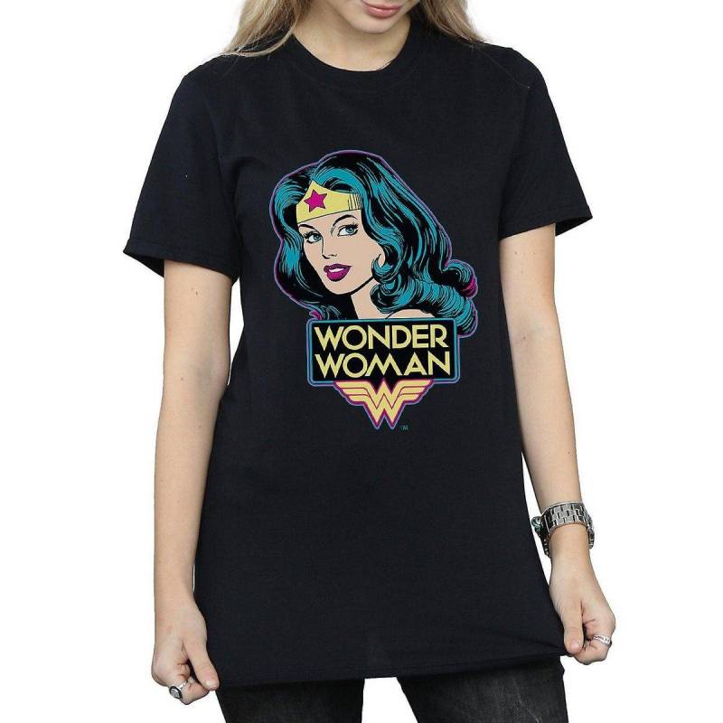 Tshirt Damen Schwarz M von Wonder Woman