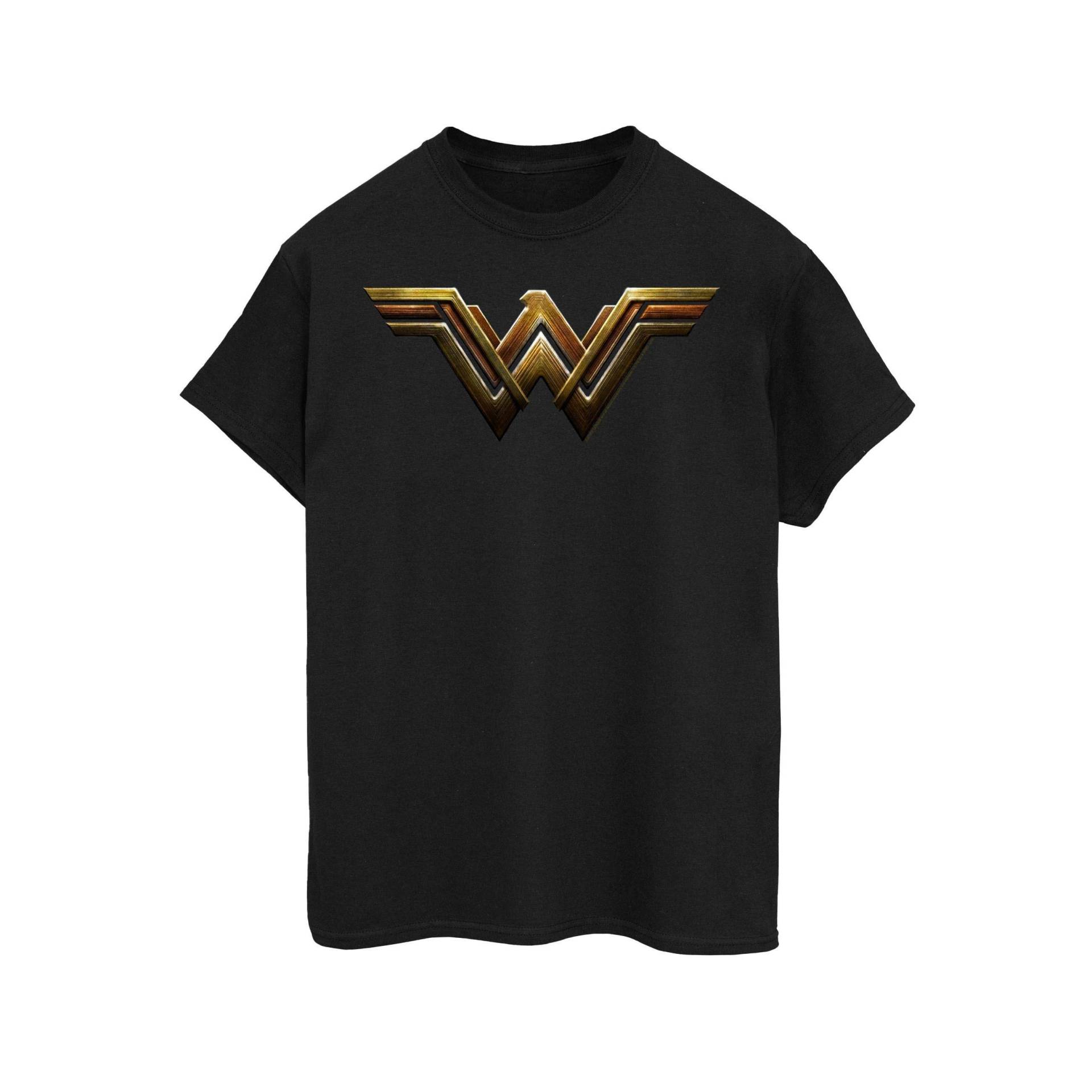 Tshirt Damen Schwarz S von Wonder Woman