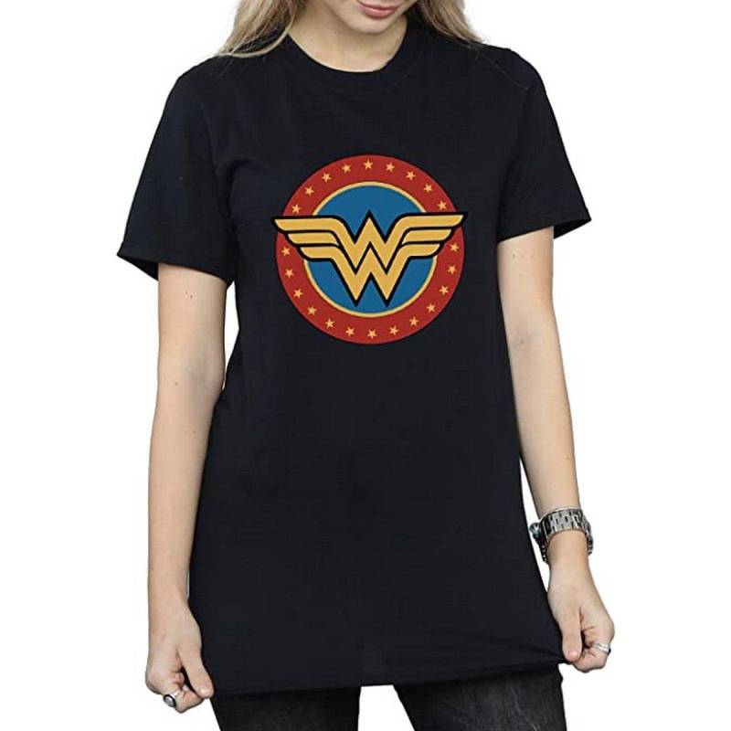 Tshirt Damen Schwarz S von Wonder Woman