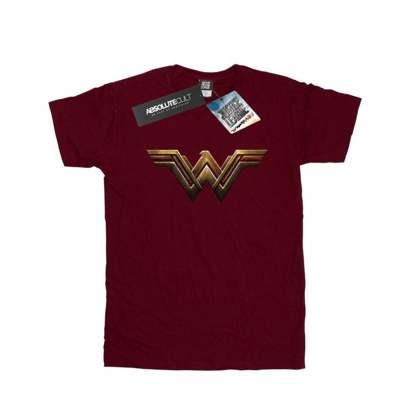 Tshirt Damen Weinrot L von Wonder Woman
