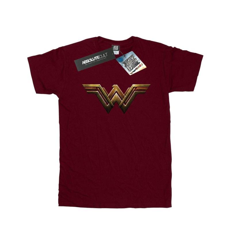 Wonder Woman - TShirt, für Damen, Weinrot, Größe M von Wonder Woman