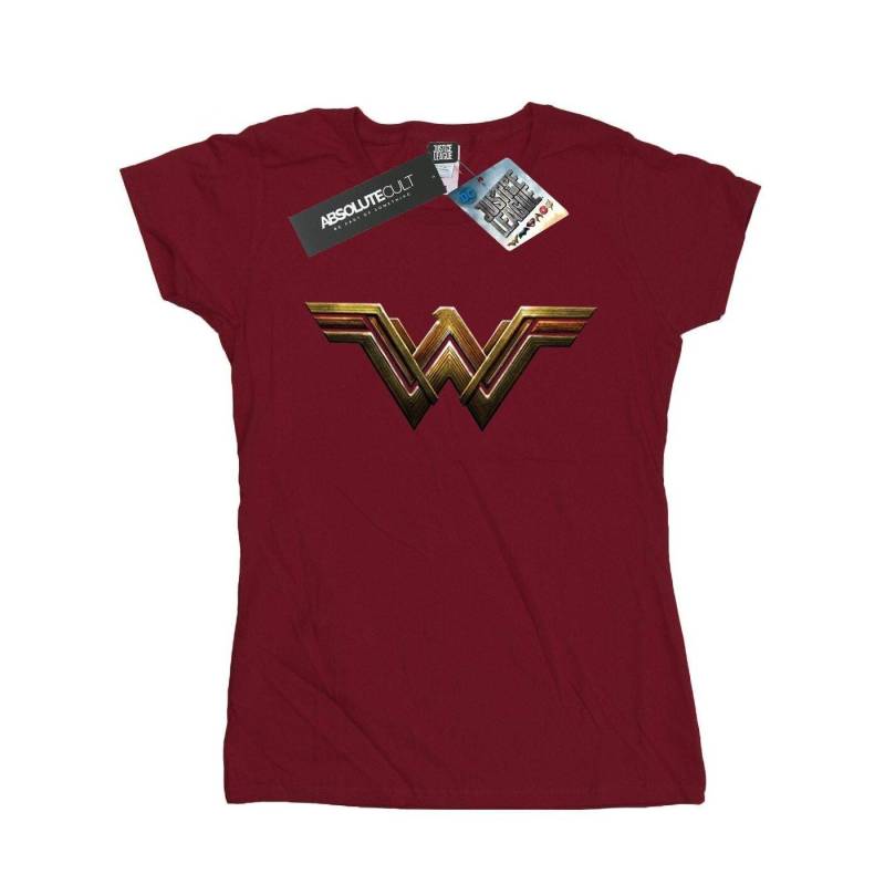 Tshirt Damen Weinrot S von Wonder Woman