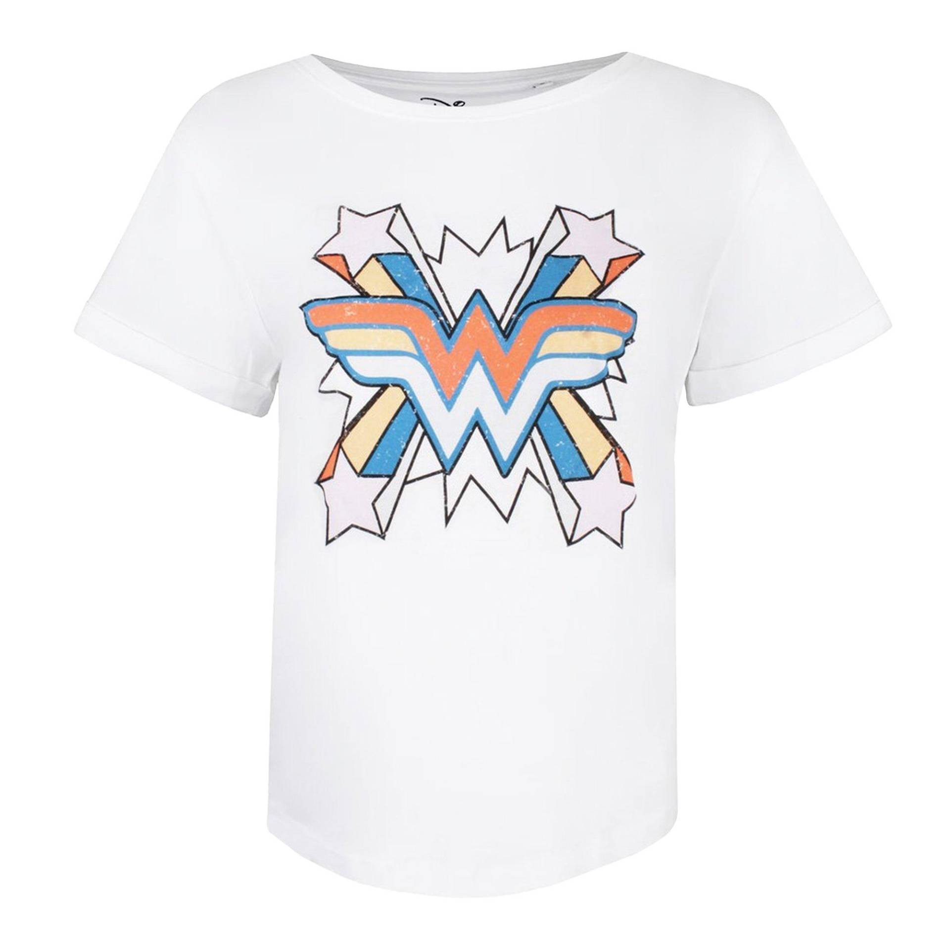 Tshirt Damen Weiss L von Wonder Woman