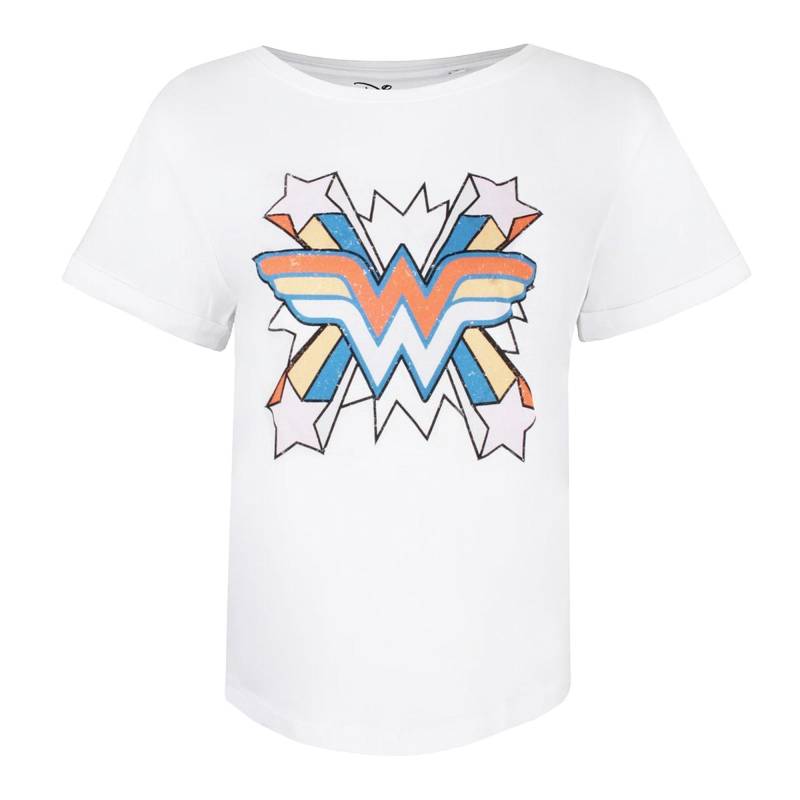 Tshirt Damen Weiss M von Wonder Woman