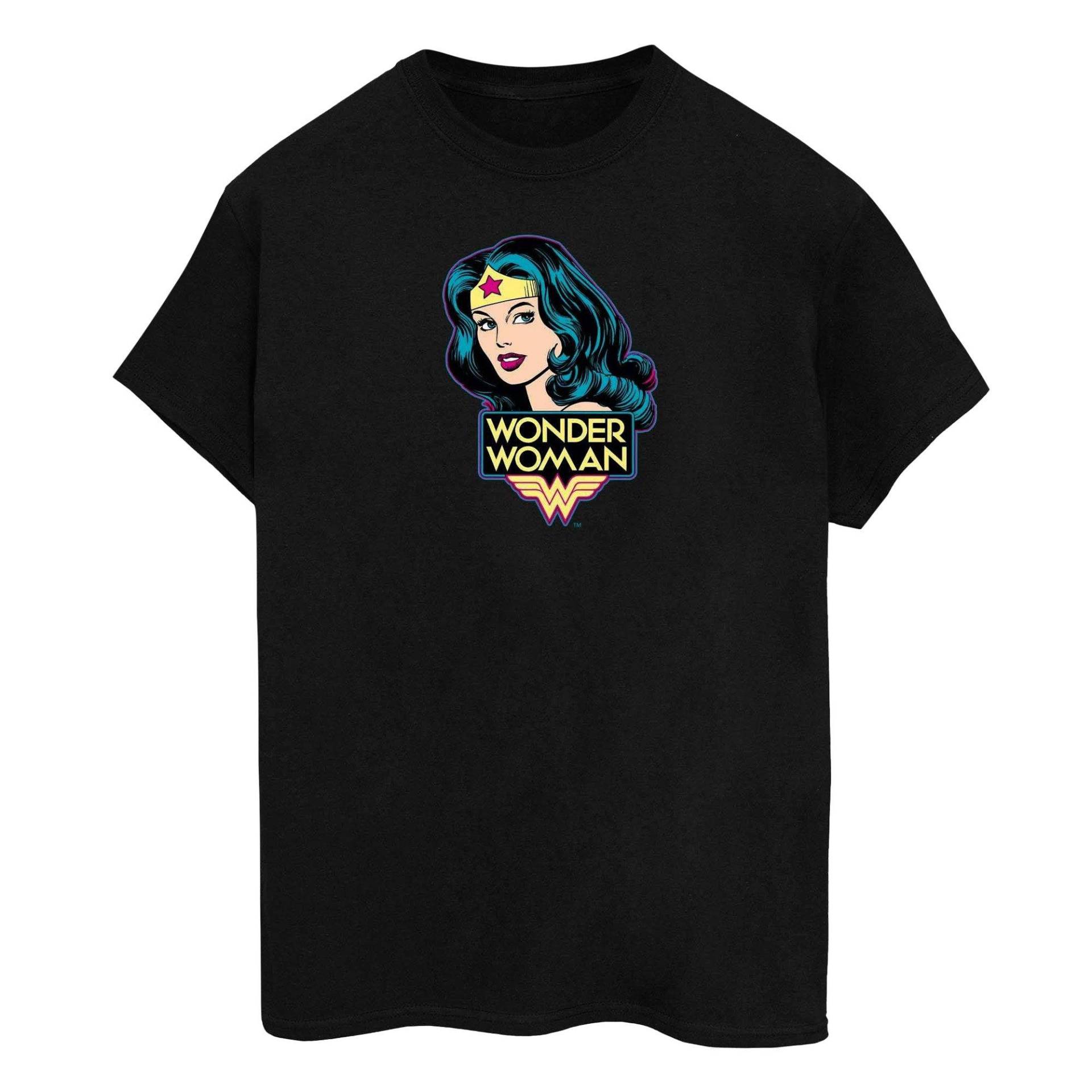 Tshirt Herren Schwarz 3XL von Wonder Woman