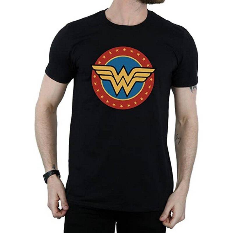 Tshirt Herren Schwarz XL von Wonder Woman