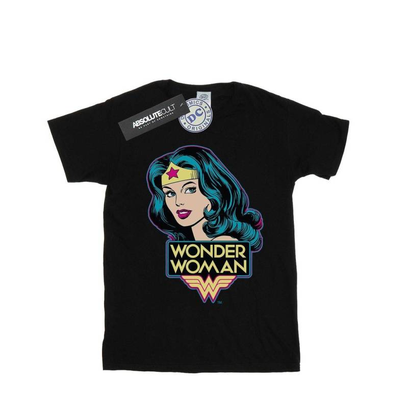 Tshirt Mädchen Schwarz 152-158 von Wonder Woman