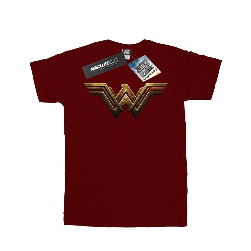 Wonder Woman - TShirt, 128, Weinrot von Wonder Woman