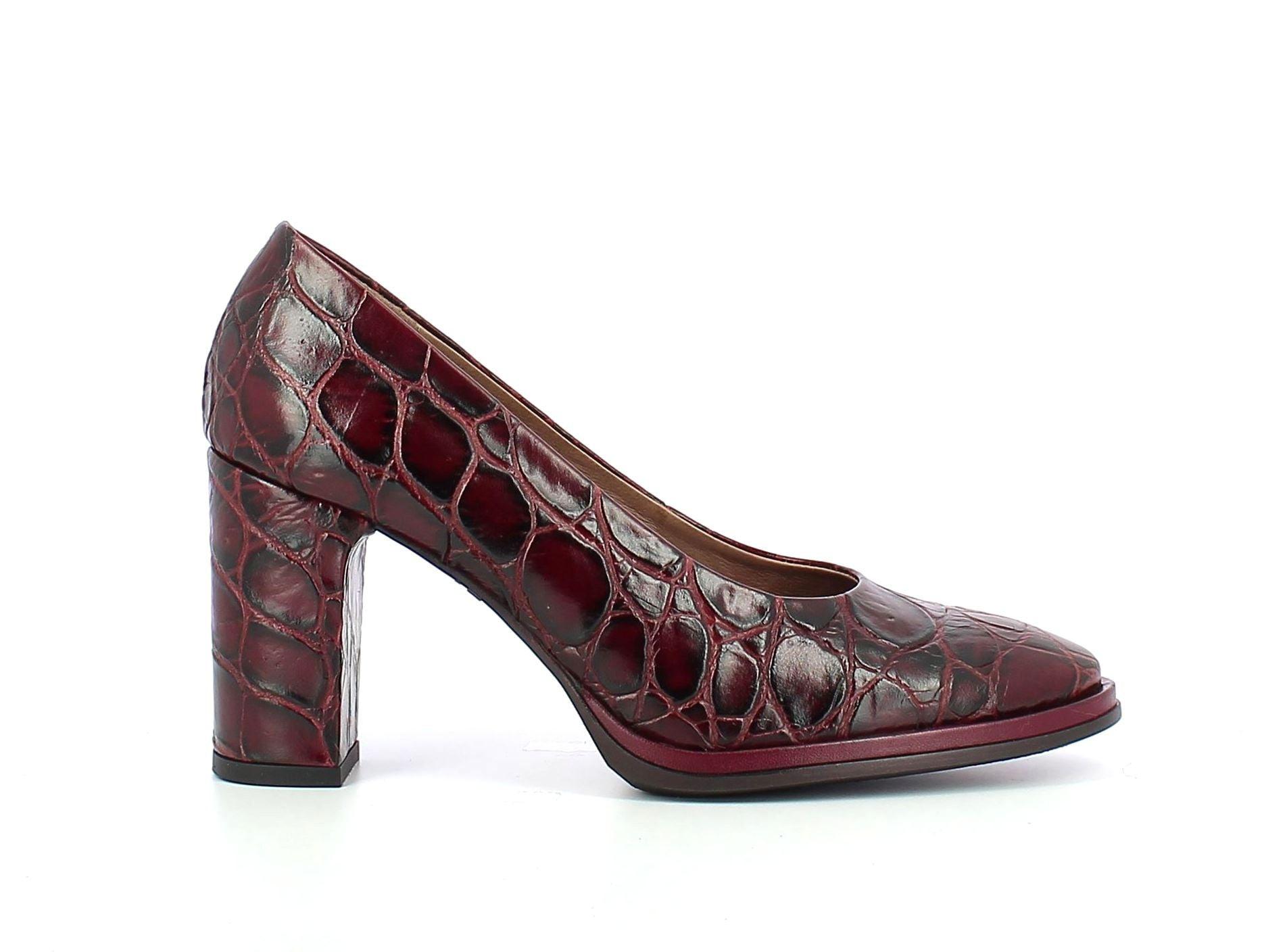 Denis - Leder Pump Damen Rot 36 von Wonders